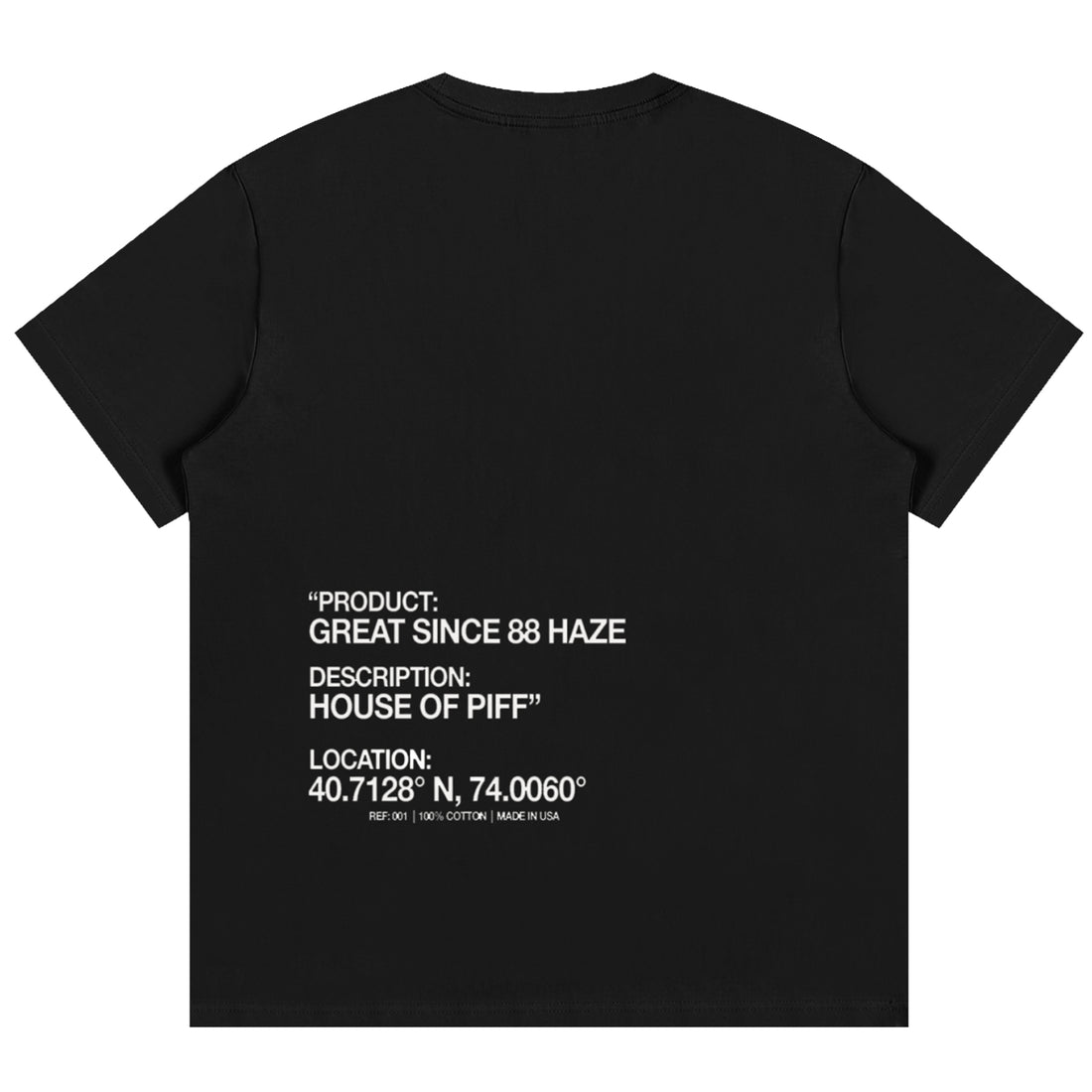 Great Since 88 Black T-Shirt