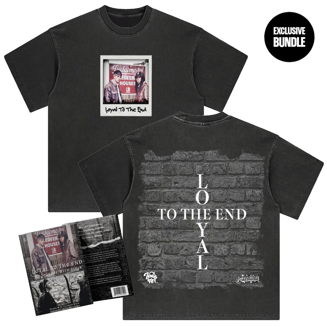 House Of Piff Loyal To The End T-Shirt & Book HOUSE OF PIFF