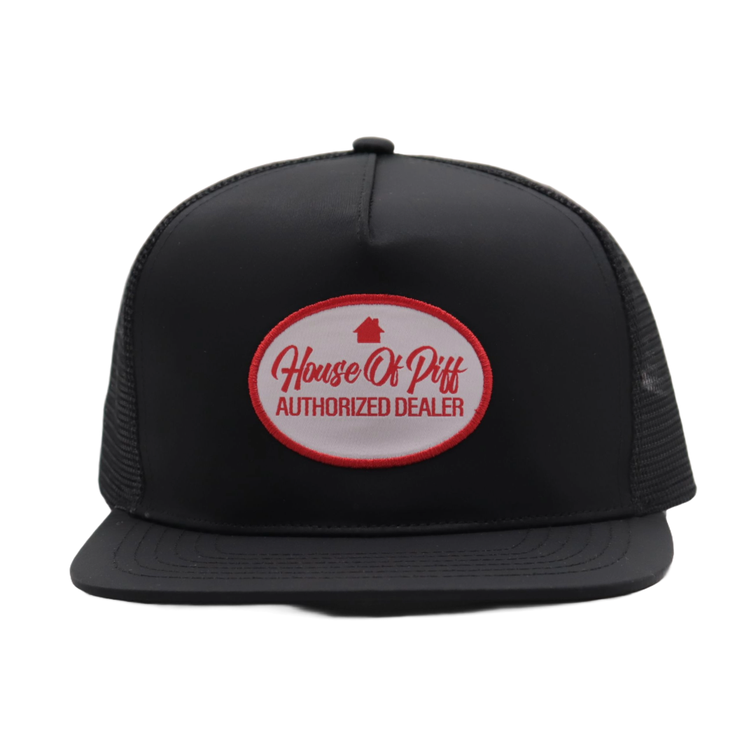 Authorized Dealer Black Trucker Hat HOUSE OF PIFF