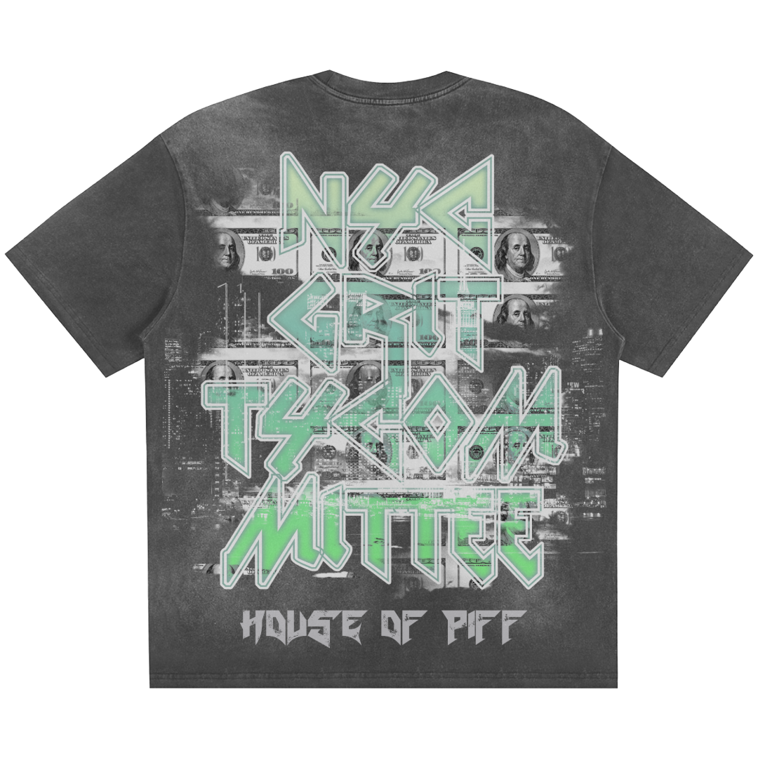 House Of Piff Frankenscents Glow In The Dark Black T-Shirt (Copy) HOUSE OF PIFF