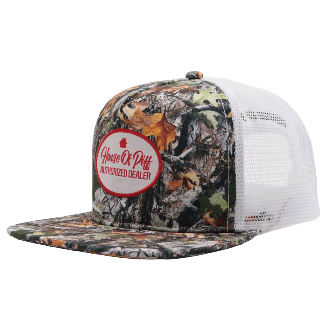 House Of Piff Authorized Dealer Birch Camoflauge Trucker Hat HOUSE OF PIFF