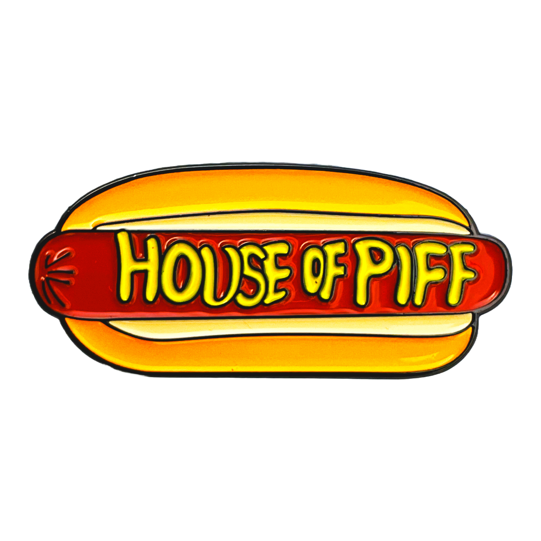 House Of Piff Collectible Pin Set 3 Pins HOUSE OF PIFF