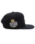 NY Gritty Committee Black Snap Back Hat w/pin HOUSE OF PIFF