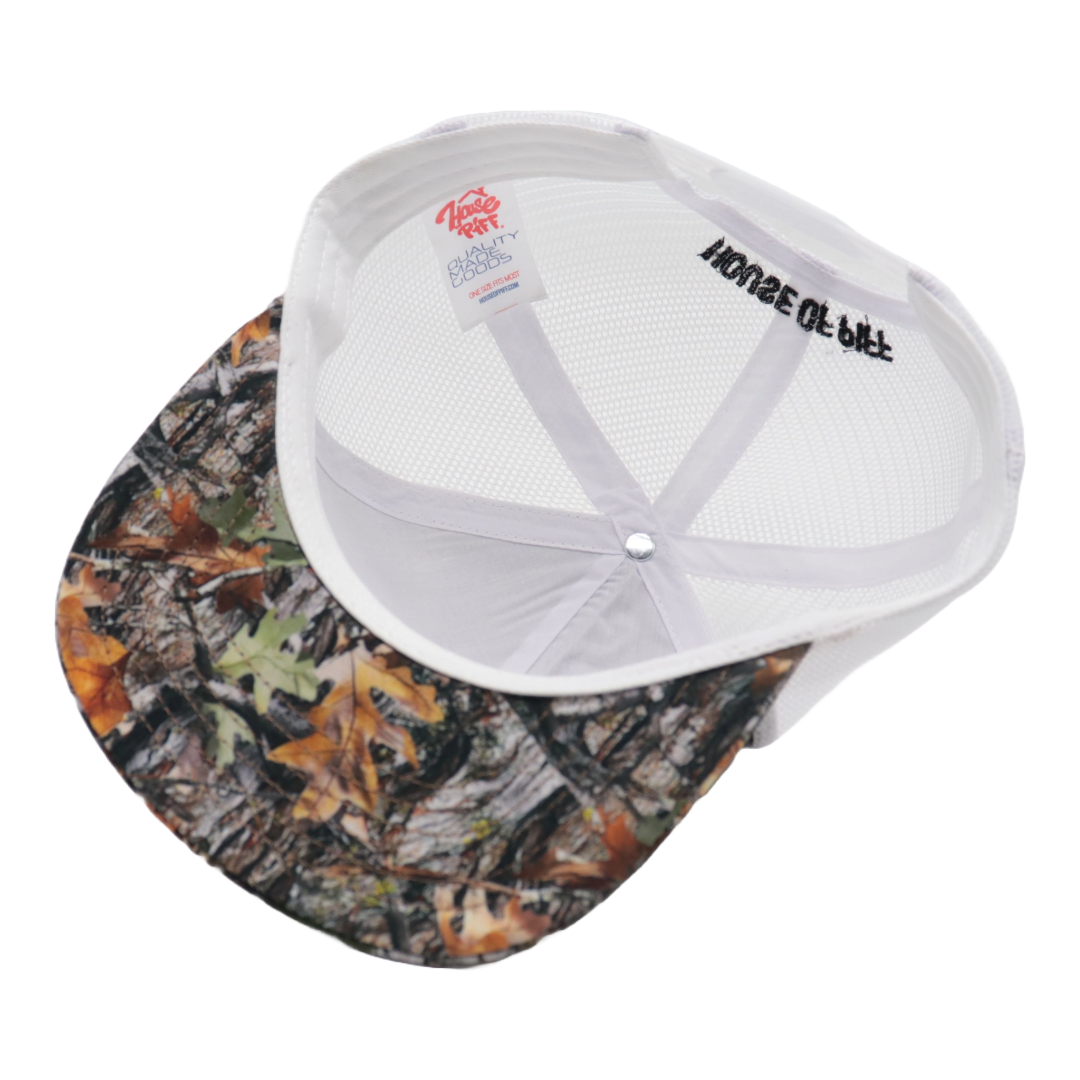 House Of Piff Authorized Dealer Birch Camoflauge Trucker Hat HOUSE OF PIFF