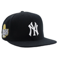 NY Gritty Committee Black Snap Back Hat w/pin HOUSE OF PIFF