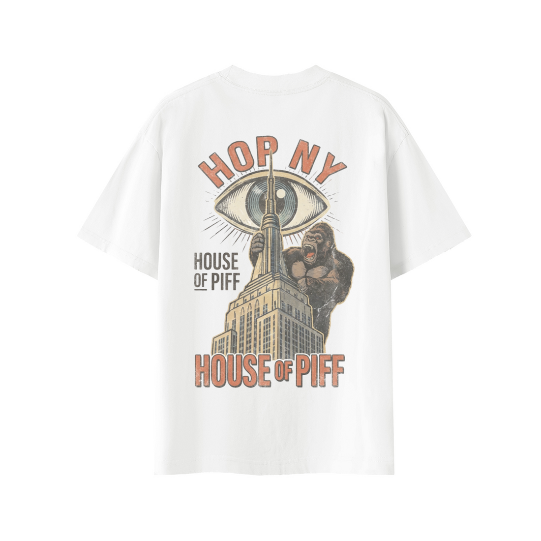 Empire State All Eyes On Vintage Wash T-Shirt