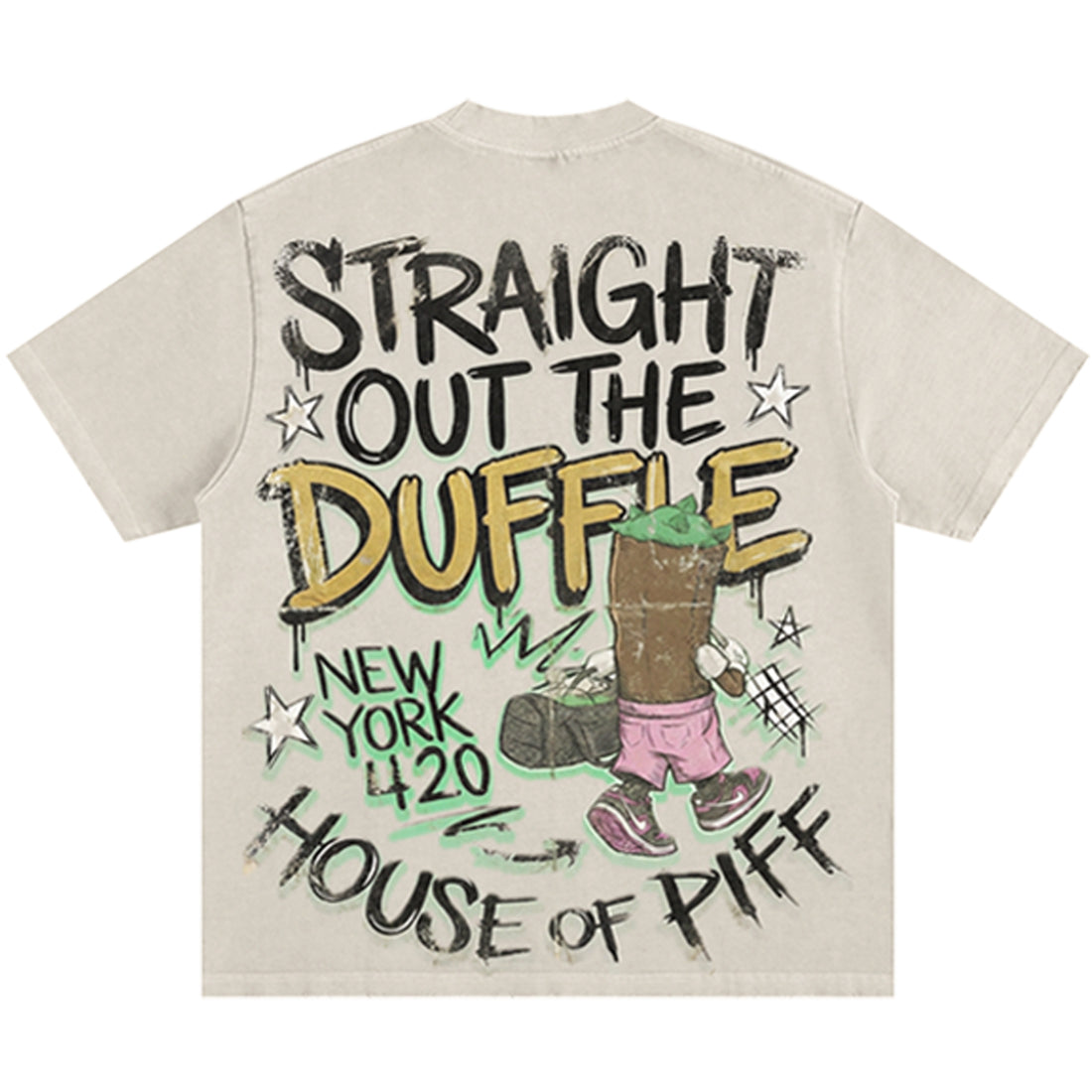 Hustlers Ambition Beige T-Shirt