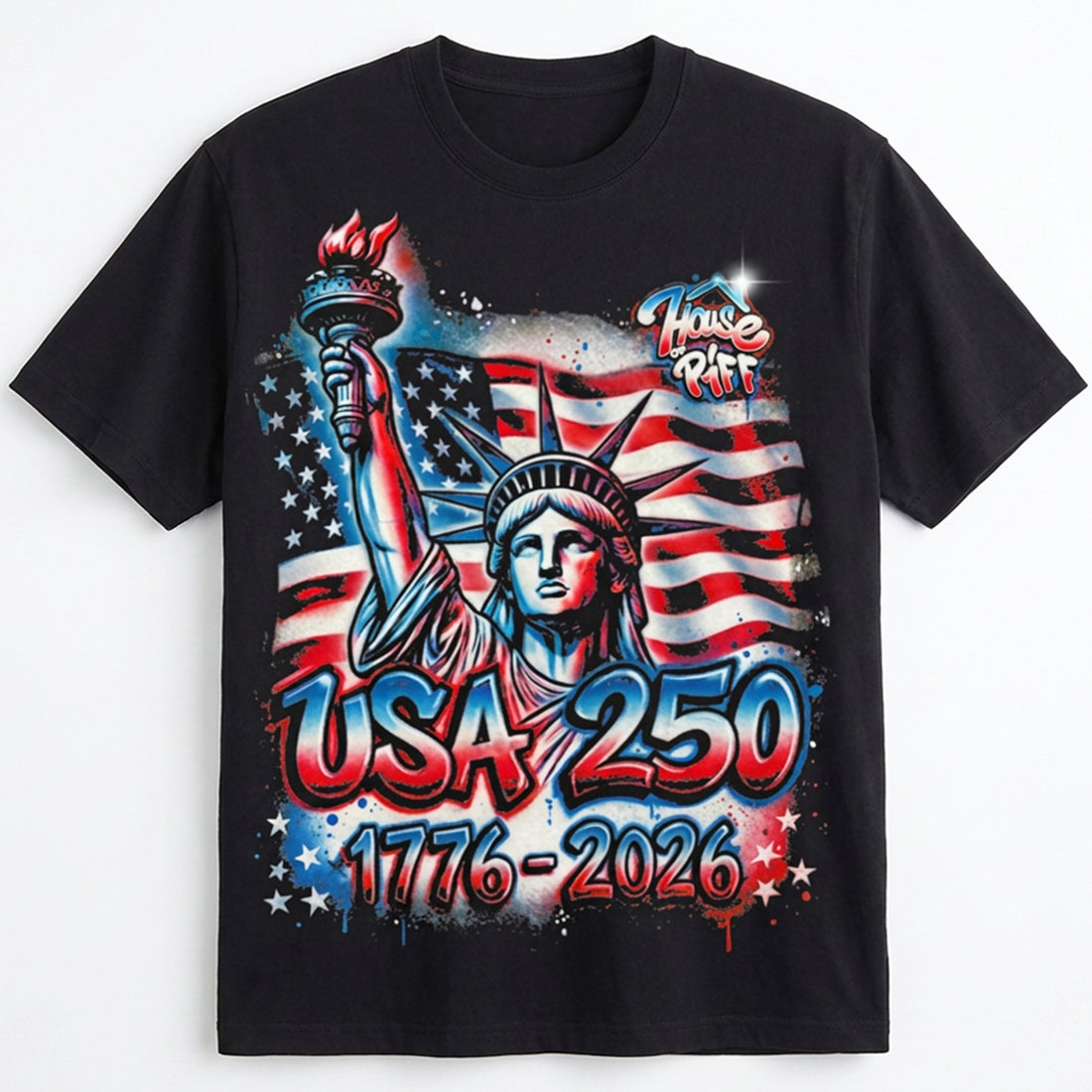 USA Airbrush Short Set Black